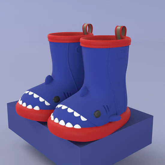 sharkslides™ kids rain boots