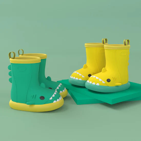 comfysharks™ kids rain boots