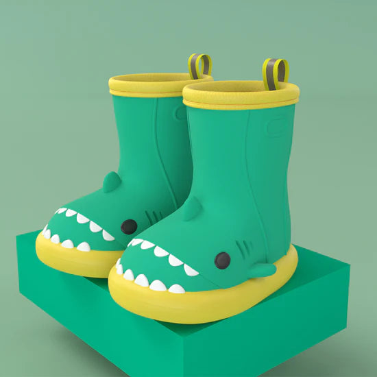 comfysharks™ kids rain boots